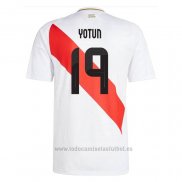 Camiseta Peru Jugador Yotun 1ª 2024