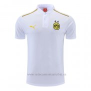 Camiseta Polo del Borussia Dortmund 2022-2023 Blanco