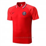 Camiseta Polo del Paris Saint-Germain 2022-2023 Rojo