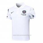 Camiseta Polo del Paris Saint-Germain 2024-2025 Blanco