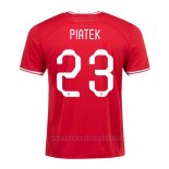 Camiseta Polonia Jugador Piatek 2ª 2022