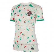 Camiseta Portugal 2ª Mujer 2023