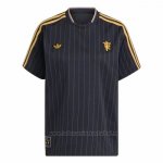 Camiseta Pre Partido del Manchester United 2025-2026 Negro