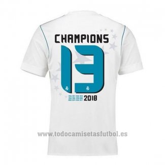 Camiseta Real Madrid Champions 13 1ª 17-18