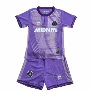 Camiseta Sheffield United 3ª Nino 2025-2026