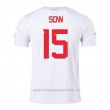 Camiseta Suiza Jugador Sow 2ª 2022