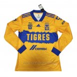 Camiseta Tigres UANL 1ª Manga Larga 2020-2021