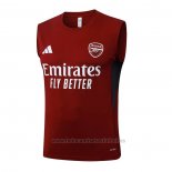 Camiseta de Entrenamiento Arsenal Sin Mangas 2025-2026 Rojo