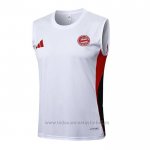 Camiseta de Entrenamiento Bayern Munich Sin Mangas 2025-2026 Blanco