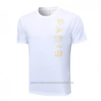 Camiseta de Entrenamiento Paris Saint-Germain Jordan 2023-2024 Blanco