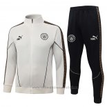 Chandal de Chaqueta del Manchester City Nino 2026-2027 Crema