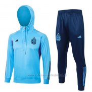 Chandal de Sudadera del Argentina 2023-2024 Azul