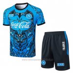 Chandal del Napoli Manga Corta 2025-2026 Azul - Pantalon Corto