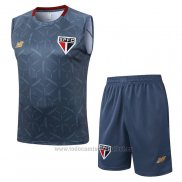 Chandal del Sao Paulo Sin Mangas 2025-2026 Gris