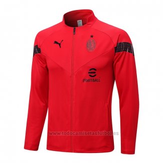 Chaqueta del AC Milan 2022-2023 Rojo