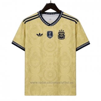 Camiseta Argentina Special 2026 Amarillo Tailandia