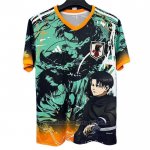 Camiseta Japon Anime 2025-2026 Verde Tailandia