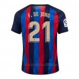 Camiseta Barcelona Jugador F.De Jong 1ª 2022-2023