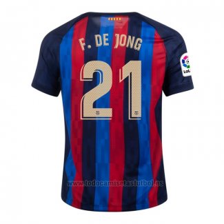 Camiseta Barcelona Jugador F.De Jong 1ª 2022-2023