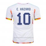 Camiseta Belgica Jugador E.Hazard 2ª 2022