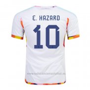 Camiseta Belgica Jugador E.Hazard 2ª 2022