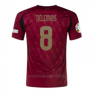 Camiseta Belgica Jugador Tielemans 1ª 2024