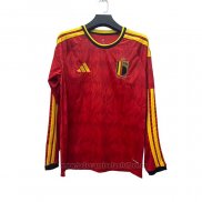 Camiseta Belgica 1ª Manga Larga 2026