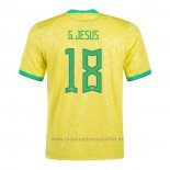Camiseta Brasil Jugador G.Jesus 1ª 2022