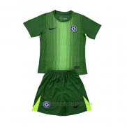 Camiseta Chelsea Portero Nino 2025-2026 Verde