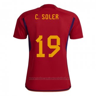 Camiseta Espana Jugador C.Soler 1ª 2022