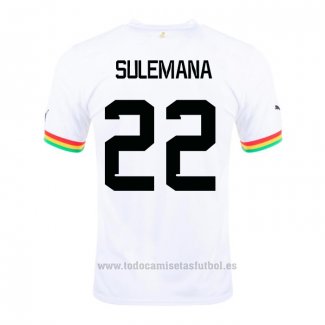 Camiseta Ghana Jugador Sulemana 1ª 2022