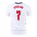 Camiseta Inglaterra Jugador Sterling 1ª 2020-2021