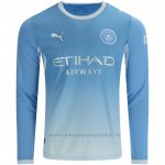 Camiseta Manchester City 1ª Manga Larga 2026-2027