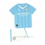 Camiseta Manchester City 1ª Nino 2023-2024