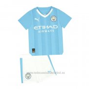 Camiseta Manchester City 1ª Nino 2023-2024