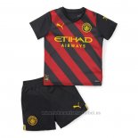 Camiseta Manchester City 2ª Nino 2022-2023