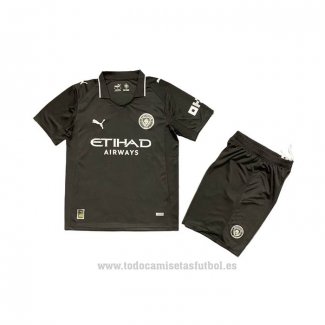 Camiseta Manchester City 3ª Nino 2025-2026