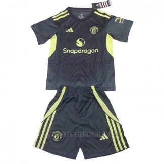 Camiseta Manchester United Portero 2ª Nino 2025-2026