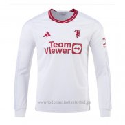 Camiseta Manchester United 3ª Manga Larga 2023-2024