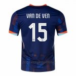 Camiseta Paises Bajos Jugador Van de Ven 2ª 2024-2025