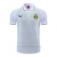 Camiseta Polo del Borussia Dortmund 2022-2023 Blanco y Verde