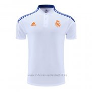 Camiseta Polo del Real Madrid 2022-2023 Blanco y Azul