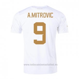 Camiseta Serbia Jugador A.Mitrovic 2ª 2022