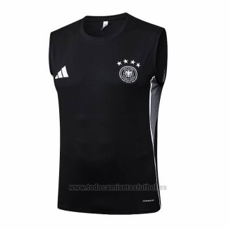 Camiseta de Entrenamiento Alemania Sin Mangas 2025-2026 Negro