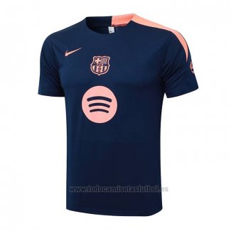 Camiseta de Entrenamiento Barcelona 2025-2026 Azul Rosa