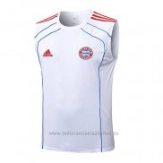 Camiseta de Entrenamiento Bayern Munich Sin Mangas 2025-2026 Blanco