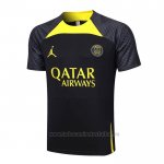 Camiseta de Entrenamiento Paris Saint-Germain Jordan 2023-2024 Negro