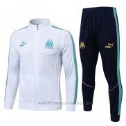 Chandal de Chaqueta del Olympique Marsella 2025-2026 Blanco