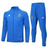 Chandal de Rompevientos del Real Madrid 2026-2027 Azul