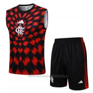 Chandal del Flamengo Sin Mangas 2025-2026 Rojo Negro